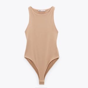 Zara Halterneck Bodysuit